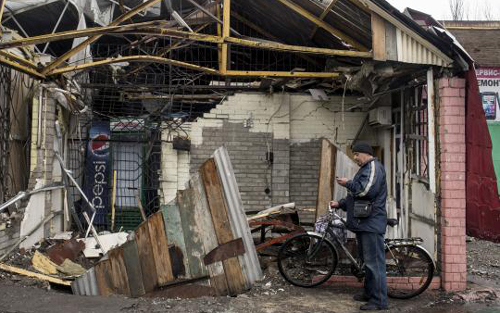 คำสั่งหยุดยิงในภาคตะวันออกยูเครนถูกละเมิดแล้ว